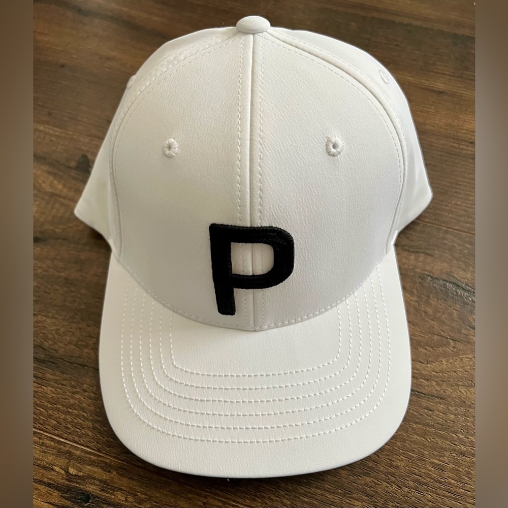 Men’s Puma Adjustable White Hat New With Tags!
